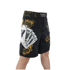 Design personnalisable d'entraînement d'arts martiaux personnalisé Sublimation Ufc Mma Shorts vente en gros de pantalons courts de combat à la mode - Product Image 4