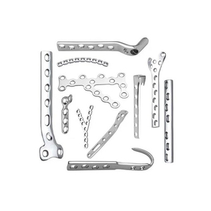 Instrumento de Cirugía Maxilofacial, Serie Trauma, Acero Inoxidable, Cirugía Estética, Placa Micro Recta con Orificios, Manual, Certificado CE - Product Image 6