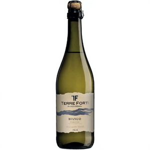 TERRE FORTI Bianco Rubicone Dry Italian Sparkling <b>Wine</b> 750ml Frizzante Secco IGT Refreshing 100% Italian White <b>Wine</b> Handcrafted - Product Image 2
