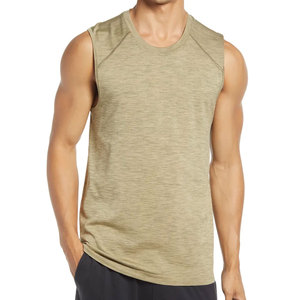 Camiseta sin mangas de gran tamaño de último diseño de servicio OEM para hombres Camiseta sin mangas de hombre de precio bajo de fabricante alto - Product Image 1