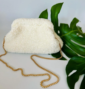 Bolso Tipo Dumpling de Alta Calidad |   Regalo para Esposa, Día de San Valentín, Bolso de Ganchillo para Mujer, Bolso Tejido a Mano, Bolso de Paja - Product Image 2