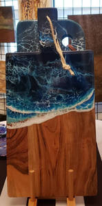 Tabla de Charcutería Ecológica de Bambú con Logotipo Personalizado para Uso en el Hogar, Hoteles y Restaurantes, Tablas para Cortar y Rebanar, Falak World Export - Product Image 3