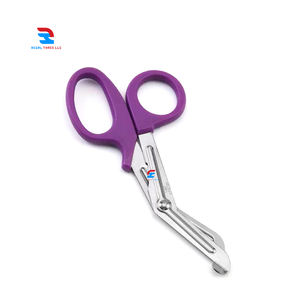 Tijeras de Corte Quirúrgico Manual para Trauma Veterinaria, Vendaje de Primeros Auxilios para Instrumentos Quirúrgicos Base Animal - Product Image 1