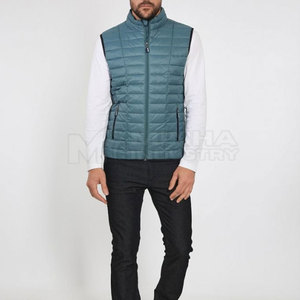 2025 algodón hecho Puffer Chaleco de invierno para hombres ropa casual de talla grande hombres Puffer Chaleco de invierno - Product Image 4