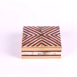 Top Quality Mother of Pearl Jewelry <b>Box</b> for Gifting Purpose & Custom Size Available Natural Crafts Products - Product Image 3