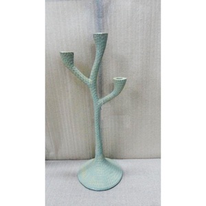 Bougeoir en aluminium de Style Royal moderne de qualité supérieure, bougeoir décoratif en aluminium peint à la main - Product Image 5