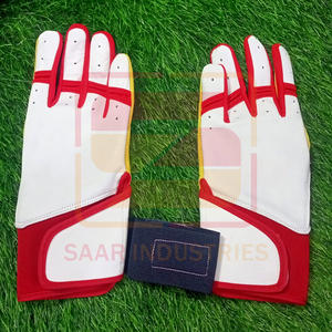 Gants de frappeur professionnels en cuir Cabretta personnalisés pour jeunes et adultes à bas prix pour la frappe de baseball professionnelle - Product Image 1