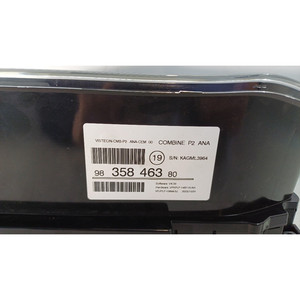 TABLEAU DE BORD CENTRAL NIVEAUX PEUGEOT 208 Série 9835846380 ZKX/ZK01 (19>) - Product Image 4