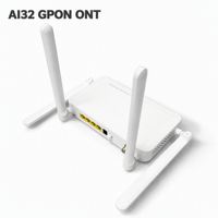 Unidad de Red Óptica Ai32 CATV OMCI ONU, Dispositivo Terminal de Fibra GPON con Puerto CATV para Red de Acceso de Banda Ancha FTTH