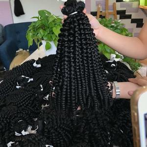 Vente en gros 100% naturel cuticule alignée vierge brut cambodgien Remy cheveux faisceaux bouclés vietnamien cambodgien cheveux - Product Image 1