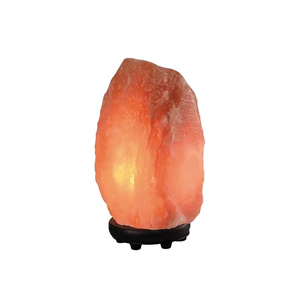 Vente en gros Ampoule de variateur de lumière Base en bois Décoration Cristal naturel Pierre de roche Lampes au sel rose de l'Himalaya Dimmable - Product Image 3
