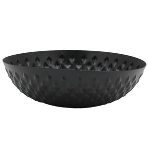 Vaisselle au design unique, assiette ronde en fer, couleur argent nickel, style moderne, vaisselle et assiettes - Product Image 4