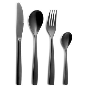 Ensemble de couverts en acier miroir bon marché en gros, couverts en acier forgé, cuillère de mariage en provenance d'Inde, portabilité, ensembles de couverts en acier - Product Image 4