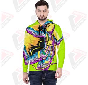 Sweat à capuche ultra confortable pour homme, 100% coton, doux, uni, personnalisable, broderie, impression numérique - Product Image 1