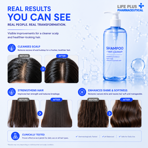 Shampoing nettoyant pour cheveux, formule avancée, liquide hydratant pour tous les types de cheveux, unisexe - Product Image 6