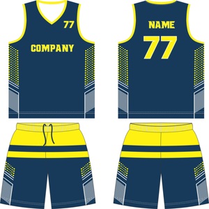 Tùy chỉnh thiết kế thăng hoa v-cổ không tay bóng rổ Jersey Tops người đàn ông lưới SINGLET đồng phục in ấn nhu cầu đội mặc - Product Image 4