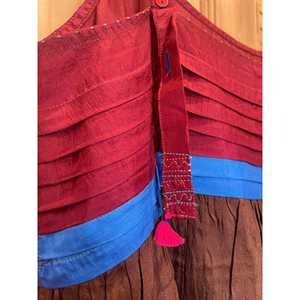 Vestido Lencero de Seda Miraj 95 Blue Horizon - Product Image 6