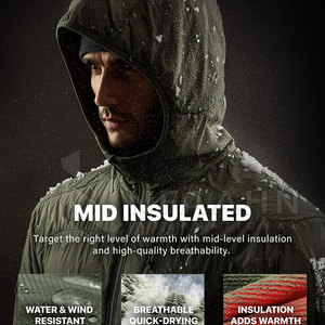 Deportes al aire libre Sudaderas con capucha de enfriamiento Tela mezclada de algodón Ligero Flexible Confort Sudaderas con capucha - Product Image 6
