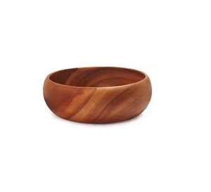 Tazón de Madera de Acacia Premium, Hecho a Mano, Acabado Liso, Apto para Alimentos, Ecológico, Apto para Lavavajillas, para Servir Ensaladas y Frutas - Product Image 2