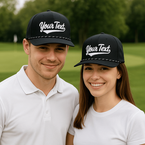 Sombrero bordado personalizado Gorras de béisbol de 5 paneles Fabricación de Vietnam Deportes Tela impermeable Golf Flat Bill Hat a granel - Product Image 5