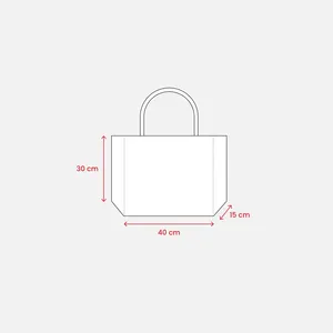 Borse Shopper in Cotone Laminato Personalizzate, Borse Promozionali per Gadget - Product Image 2