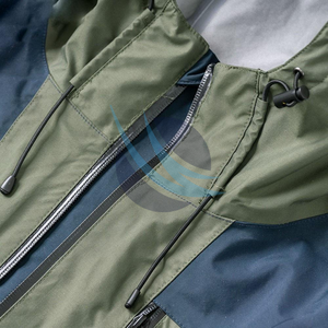 Pas cher prix personnalisé 2025 nouveau Design pluie coupe-vent veste de haute qualité hommes Sport coupe-vent hommes printemps veste de pluie à vendre - Product Image 3