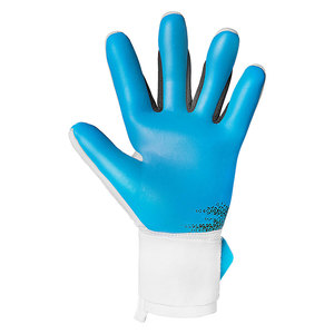 Gants de gardien de but de football professionnels, paume en latex, protection des doigts, entraînement et match, blanc et bleu, 2026 - Product Image 2