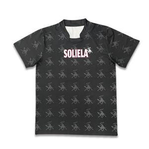 Custom Luxury Boxy Fit Drop Shoulder Streetwear Graphic Vintage Sublimation Mesh Polyester Soccer Jersey Made in Pakistan - Product Image 2