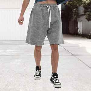 Short de bain uni style High Street pour homme Short de bain taille moyenne XS avec doublure de compression Maillots de bain en matériau recyclable - Product Image 4