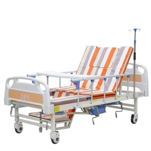 Регулируемая ручная медицинская Больничная койка с 5 кренками для переворачивания парализованных пациентов - Product Image 4