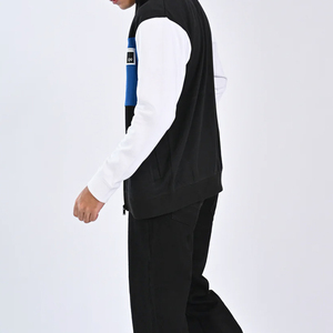 เสื้อฮู้ดและเสื้อสเวตเตอร์ของผู้ชายผ้าคอตตอนเนื้อหนาโอเวอร์ไซซ์พิมพ์โลโก้ได้ตามต้องการแบบ100% - Product Image 3