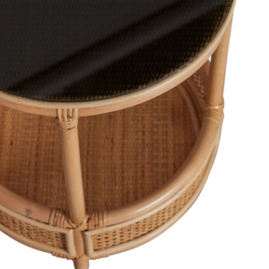 Mesa de centro de mimbre natural tejida a mano color personalizado mesa auxiliar antigua precio al por mayor de Vietnam - Product Image 4