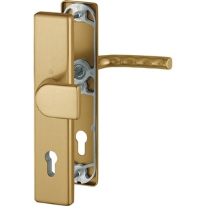 Manijas para Puertas y Ventanas HOPPE de Aluminio F4 de 92 mm, 67-72 mm, Birmingham 78G/2221A/2440/1117 con Accesorio de Protección - Product Image 1