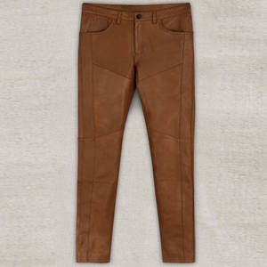 Pantalon en cuir à motif personnalisé de meilleure qualité pour l'hiver Taille haute Style décontracté Léger-Prix raisonnable de vente - Product Image 6