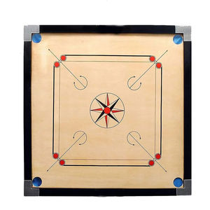 Planche de Carrom en bois durable de 32 pouces Jeu de société populaire pour le plaisir et le divertissement pour la maison ou l'extérieur Prix bas - Product Image 1