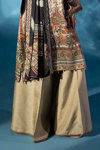 Moderno Anarkali Lehenga Choli de Chifón Bordado Largo con Adornos de Lujo para Mujer, Ropa de Fiesta - Product Image 6