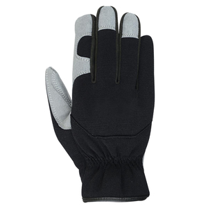 Gants de mécanicien en cuir synthétique antidérapants et respirants, couleur personnalisée, vente en gros OEM, design classique et élégant avec logo personnalisé - Product Image 6