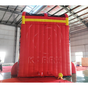 Tobogán Inflable de Doble Carril con Temática de Carreras, Tobogán Comercial de PVC para Fiestas, Parques de Diversiones, Toboganes Inflables - Product Image 5