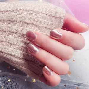 Poudre de gel UV holographique rose scintillante, pigment cosmétique épais pour le nail art, maquillage de fête de Noël - Product Image 4