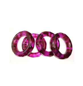 Anillos de Servilleta de Resina de Lujo Ecológicos de Excelente Calidad en Colores y Diseños Personalizados para Bodas y Fiestas - Product Image 6