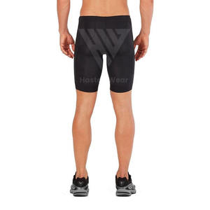 กางเกงขาสั้นรัดกล้ามเนื้อได้รับการออกแบบให้มีแผงตาข่ายระบายอากาศช่วยรองรับการเคลื่อนไหวและ OEM ODM - Product Image 6