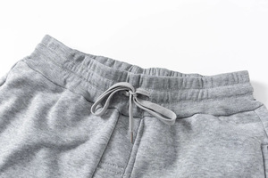 Streetwear personnalisé Pantalon de survêtement de couleur unie à empiècements de style droit Pantalon de survêtement à taille élastique avec poches latérales pour hommes - Product Image 6