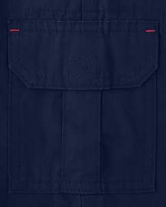 Wholesale Drawstring Unisex Stylish Streetwear Loose Fit Button Side 6 Pocket Baggy Cargo Pants <b>Pull</b> <b>on</b> Lined Cargo Pants - Product Image 5