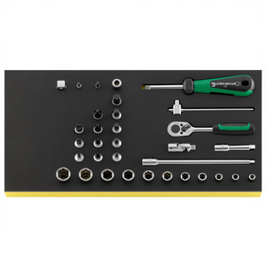 ชุดเครื่องมือซ็อกเก็ต Stahlwille ขนาด 1/4 นิ้ว 33 ชิ้น พร้อม TCS Inlay - Product Image 2