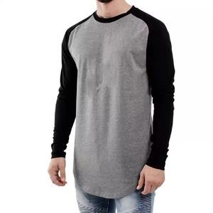 Meilleur sweat-shirt de style de rue pour hommes à la mode de haute qualité 100% coton noir gris manches régulières Baseball palangre surdimensionné pour - Product Image 3