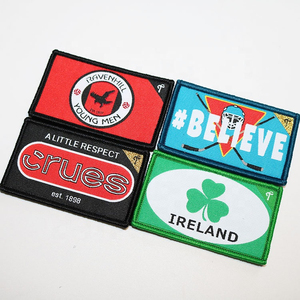 แผ่นป้ายปักชื่อและหมวกแบบรีดติดสำหรับเสื้อผ้าและหมวกเป็นมิตรกับสิ่งแวดล้อมงานตามสั่ง - Product Image 2