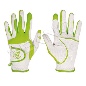 Precio de fábrica Guantes de golf de cuero Cabretta Gran calidad Logotipo personalizado Adecuado Cabretta Cuero - Product Image 2