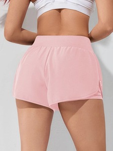 Shorts de compression en coton pour femmes, sur mesure, respirants, séchage rapide, coupe ajustée, taille élastique, fitness, gym, entraînement, yoga, vêtements de sport - Product Image 5