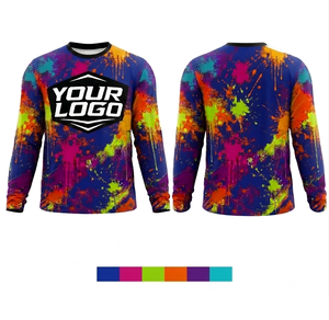 Camiseta de Paintball Personalizada, Camiseta de Speedball con Nombre, Número y Logotipo del Equipo, para Adultos, de Spandex/Poliéster, Manga Corta - Product Image 4