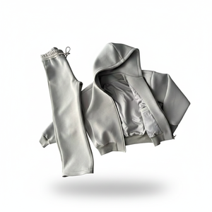 Sudadera con Capucha de Forro Polar Premium para Hombre, Diseño de Logotipo Sólido, Transpirable, Ropa de Gimnasio, OEM Personalizado, Estilo Urbano Y2K - Product Image 1